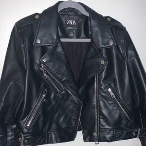 ZARA leather jacket